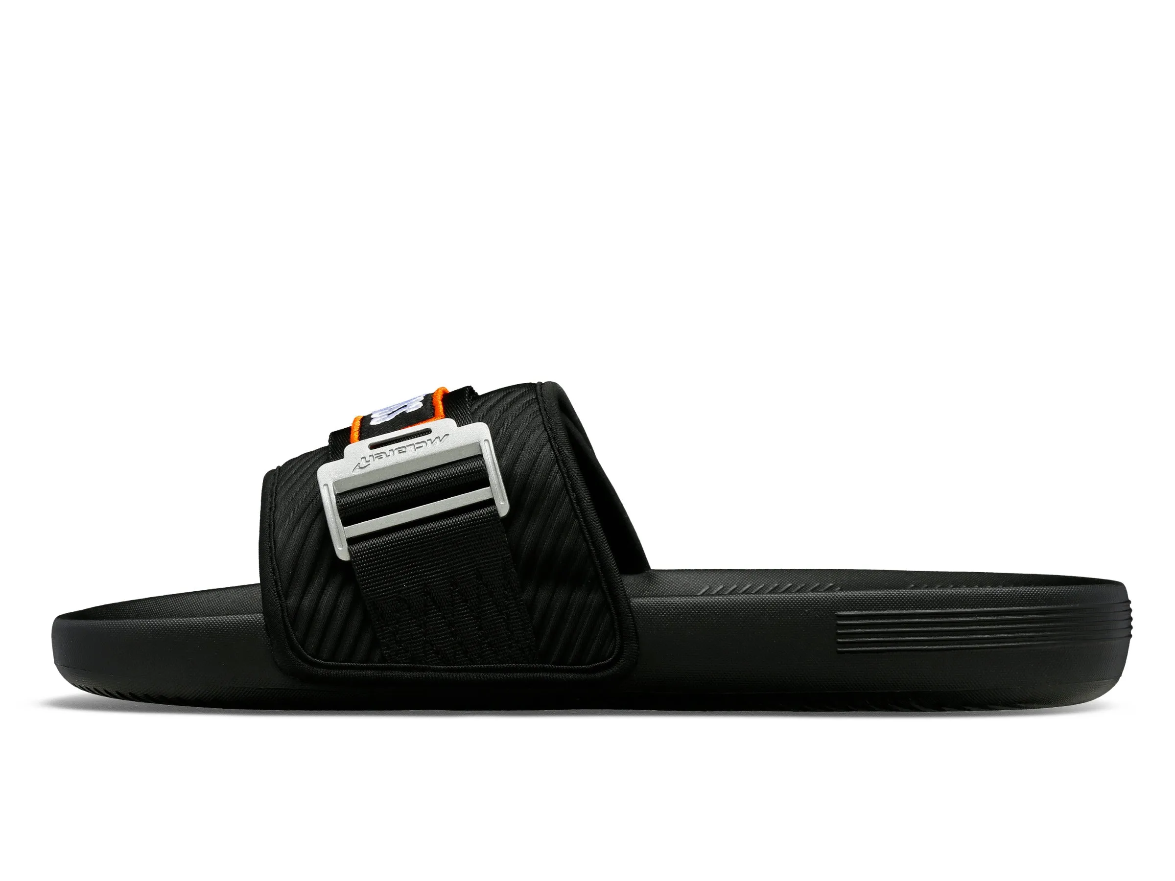 98716-073-M | STRAP SANDAL X MCLAREN F1 TEAM | BLACK/PAPAYA