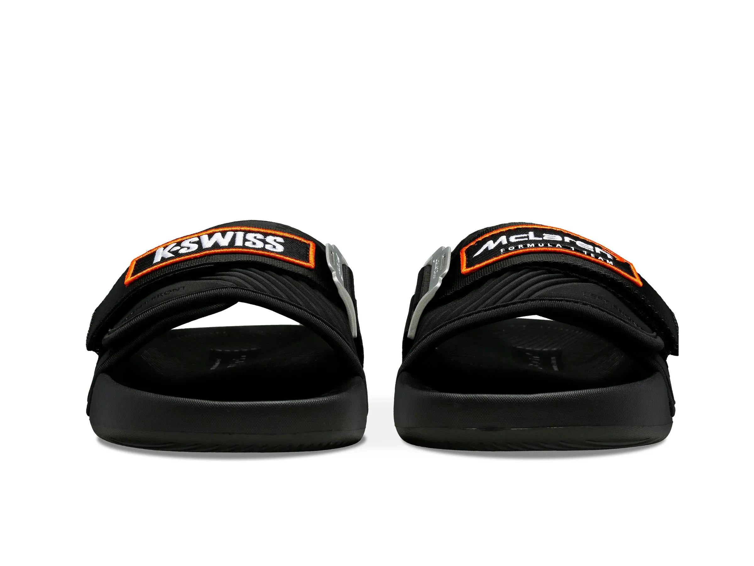 98716-073-M | STRAP SANDAL X MCLAREN F1 TEAM | BLACK/PAPAYA