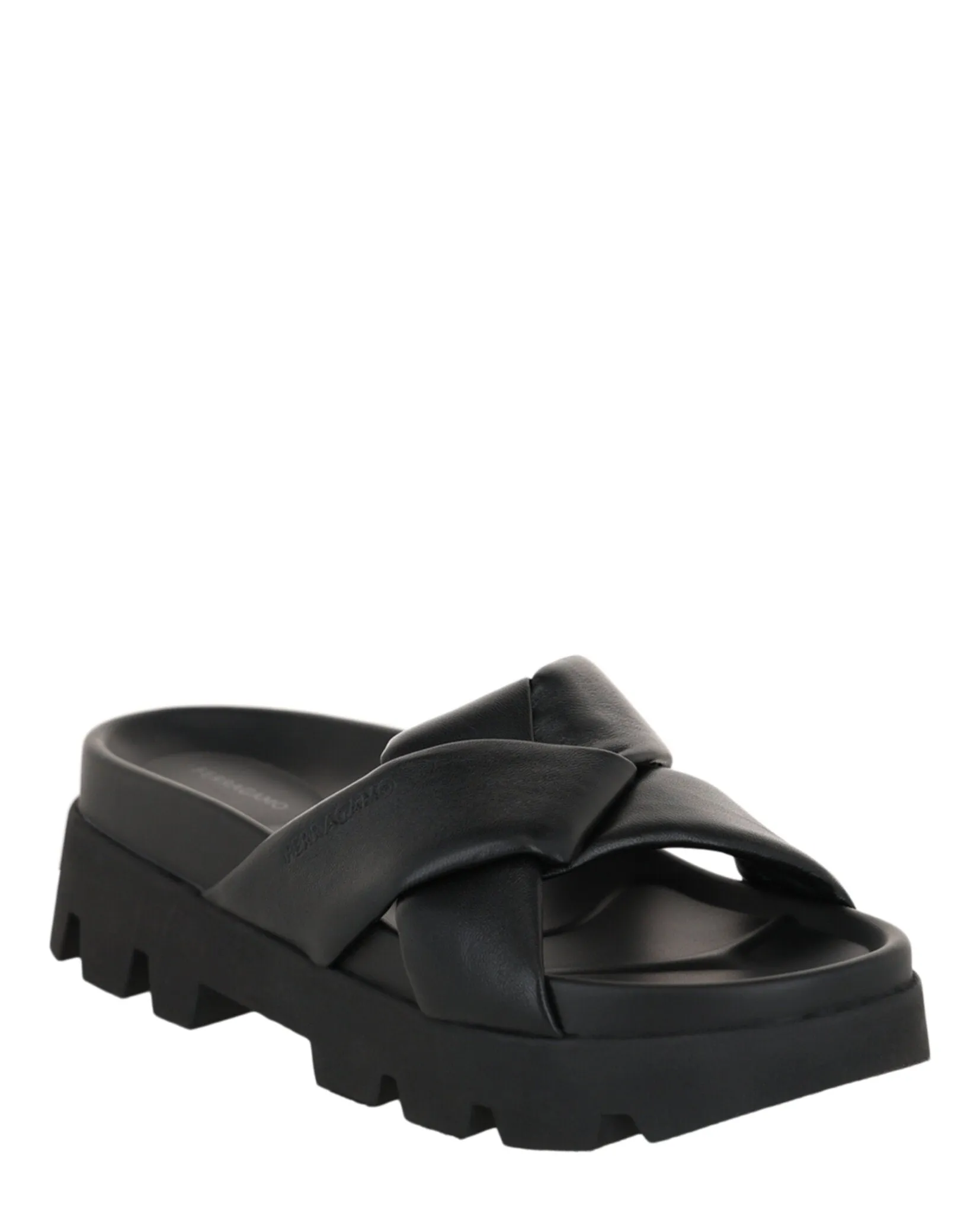 Air Lug Leather Sandals