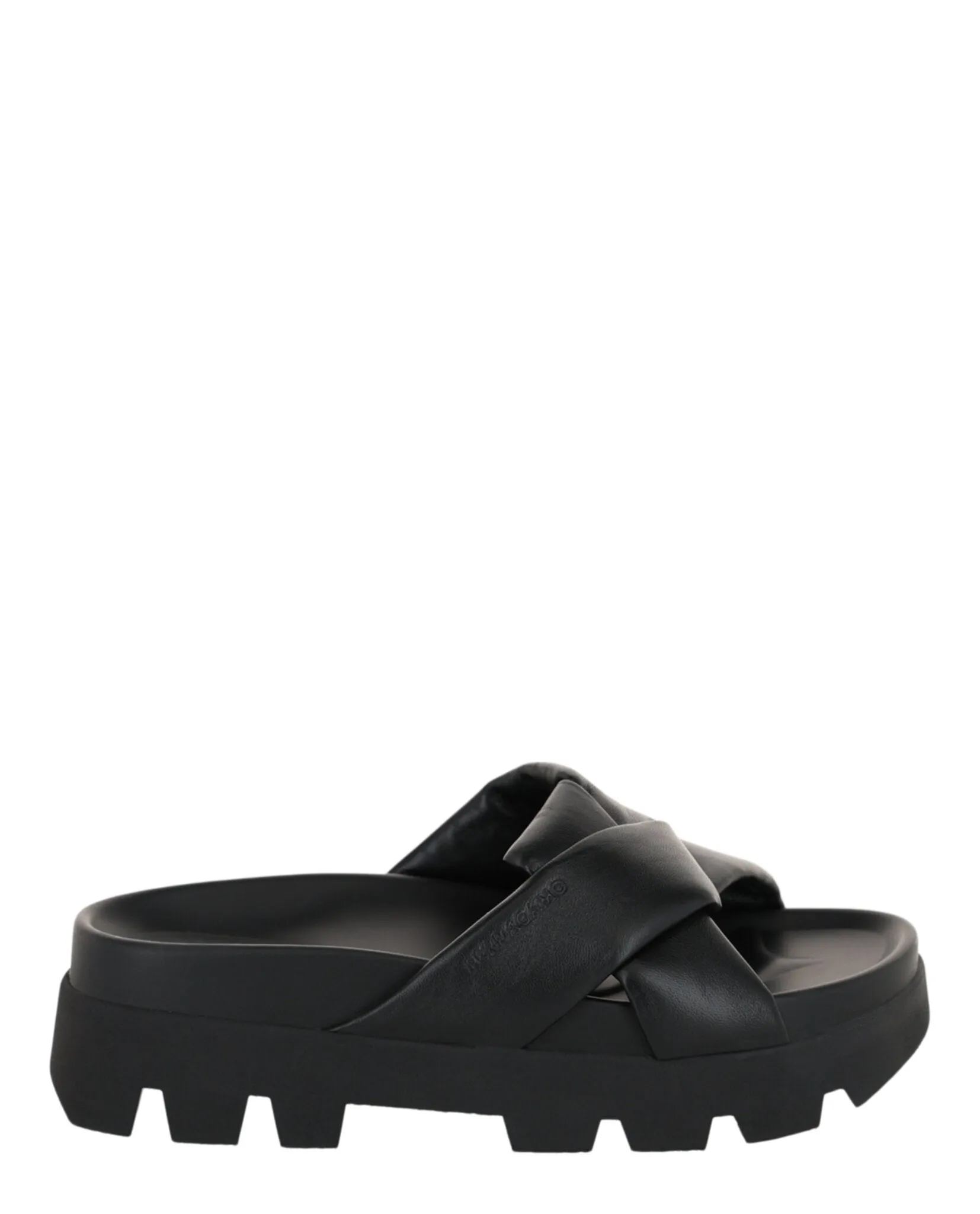 Air Lug Leather Sandals