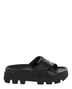 Air Lug Leather Sandals