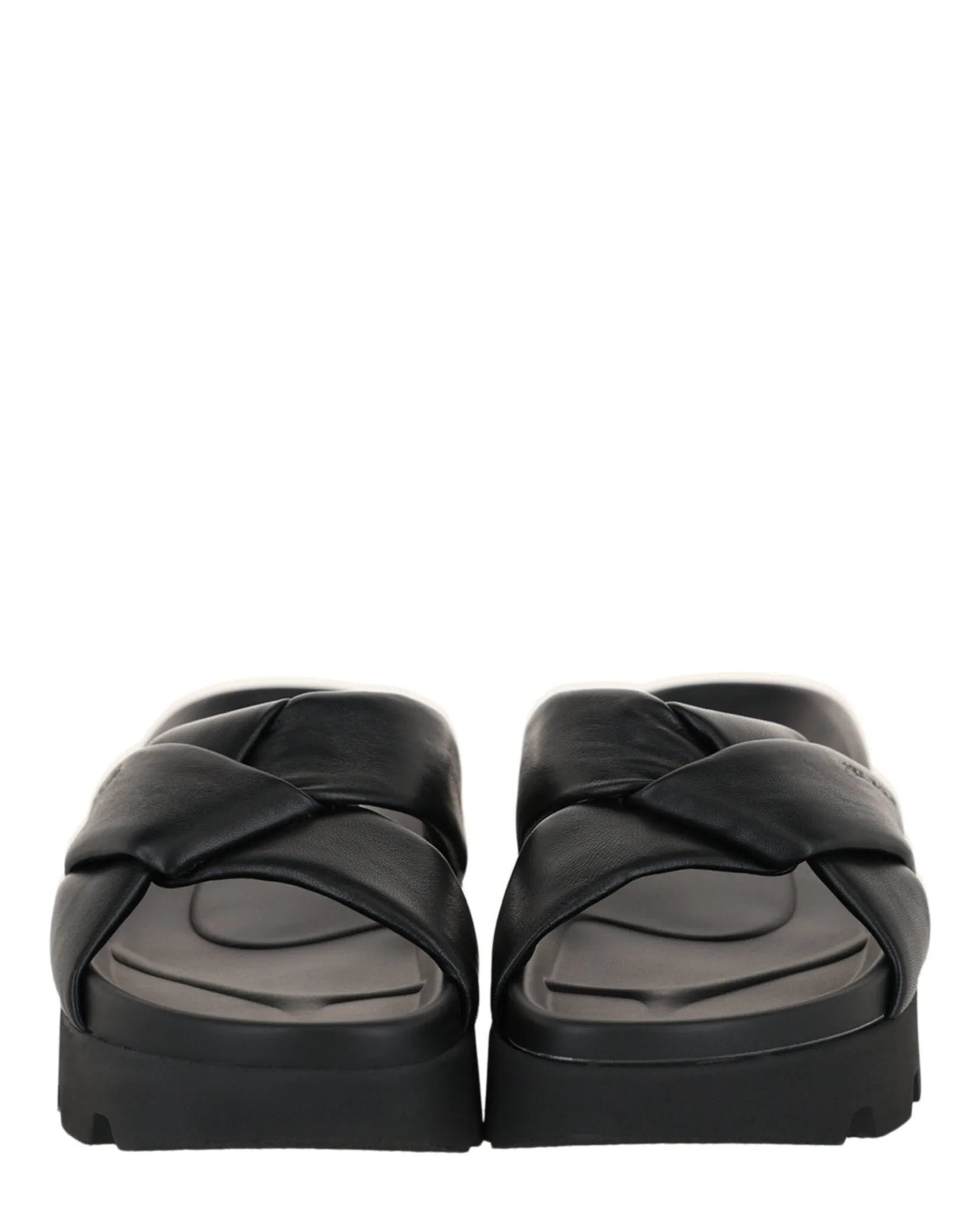 Air Lug Leather Sandals