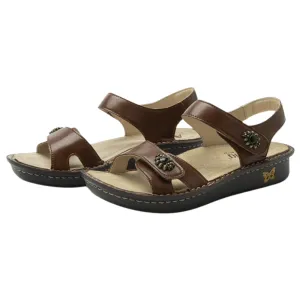Alegria Vienna Marrone Leather Sandal (Women's)