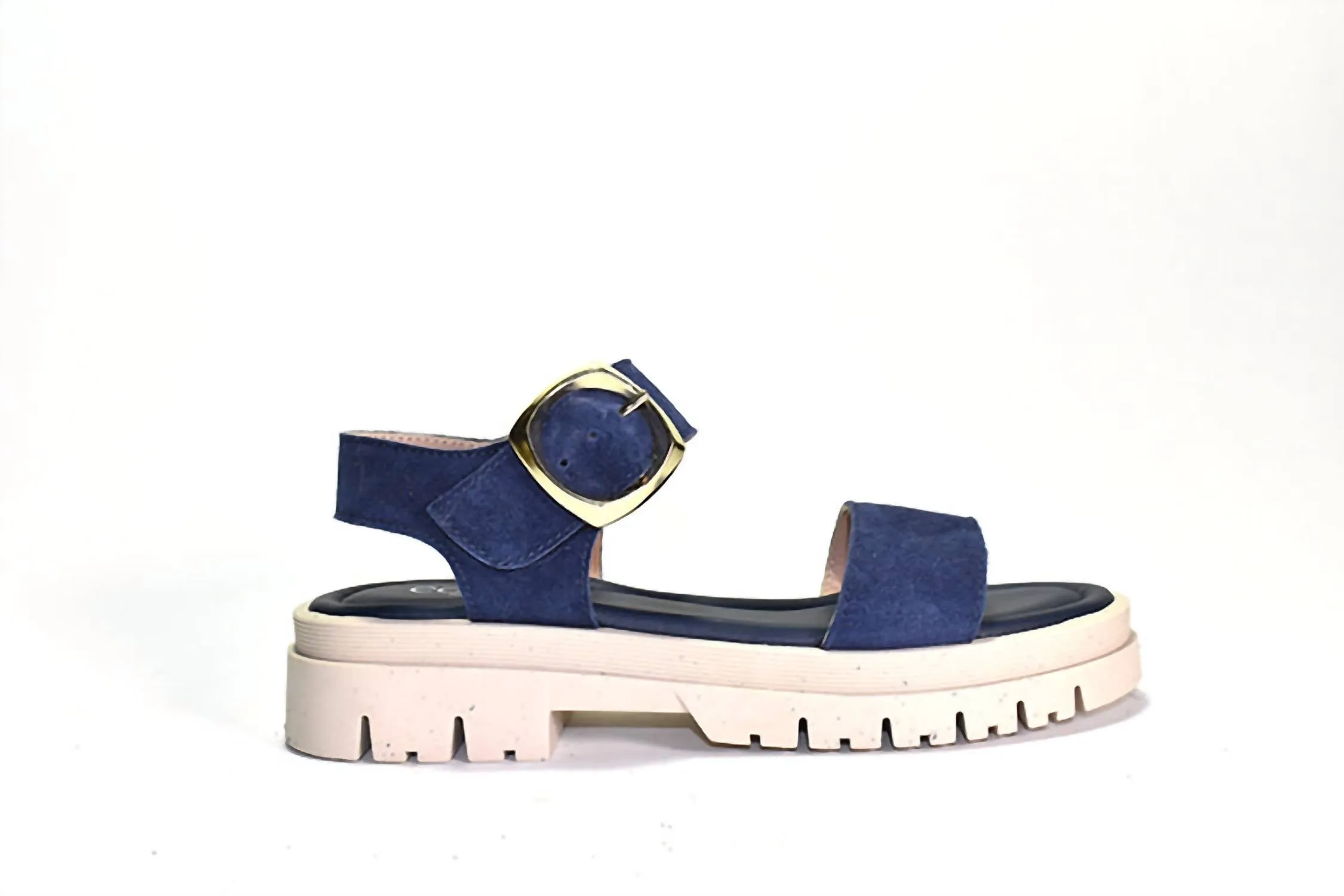 Alessia 2 Sandals In Navy Suede