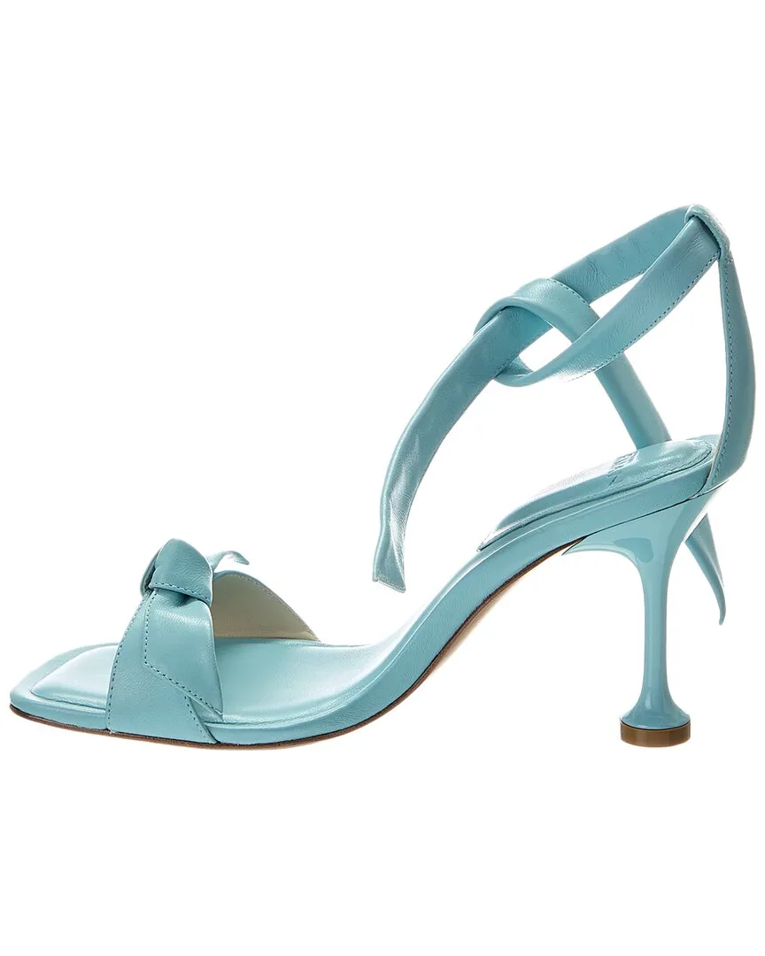 Alexandre Birman Clarita Square Flare 85 Leather Sandal