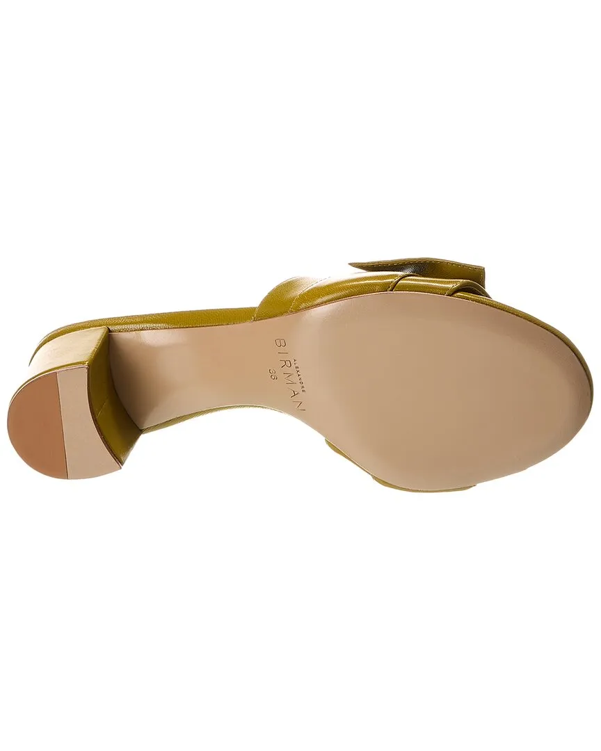 Alexandre Birman Maxi Clarita Block 45 Leather Sandal