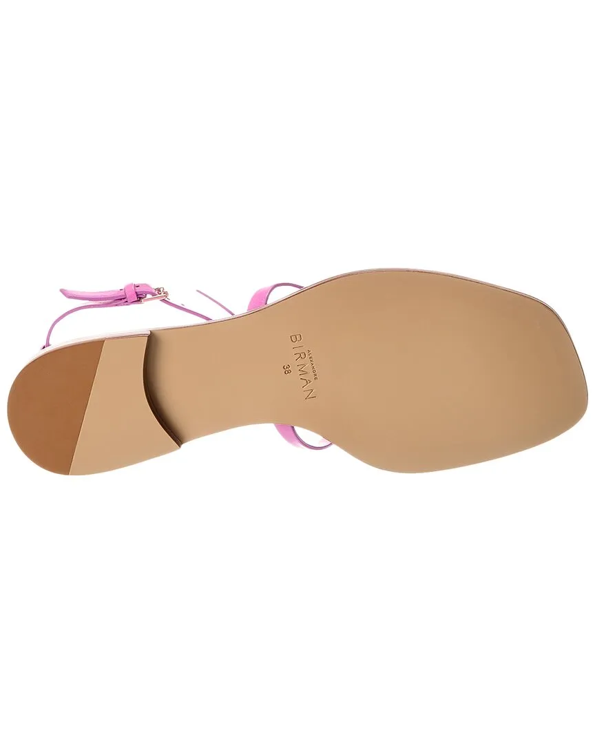 Alexandre Birman Slim Lolita Leather Sandal