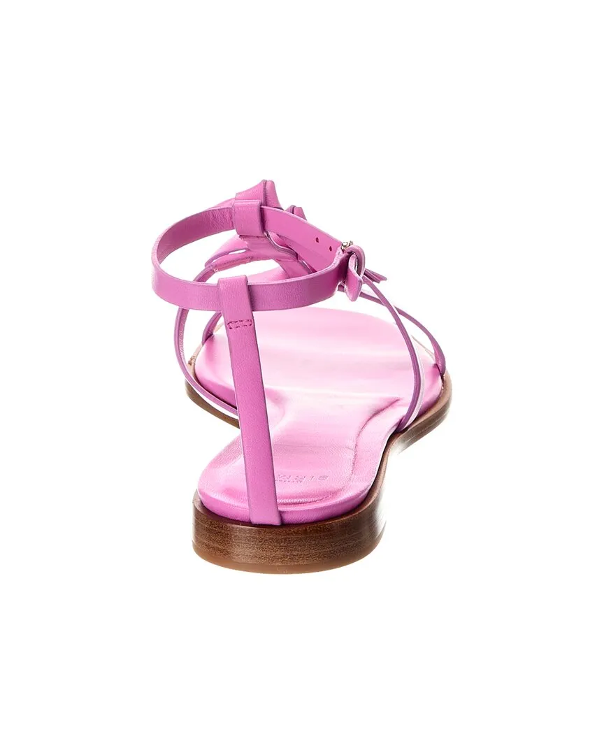 Alexandre Birman Slim Lolita Leather Sandal