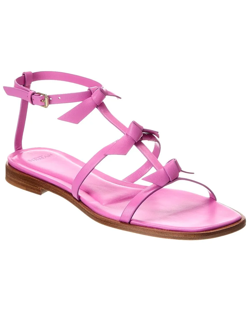Alexandre Birman Slim Lolita Leather Sandal