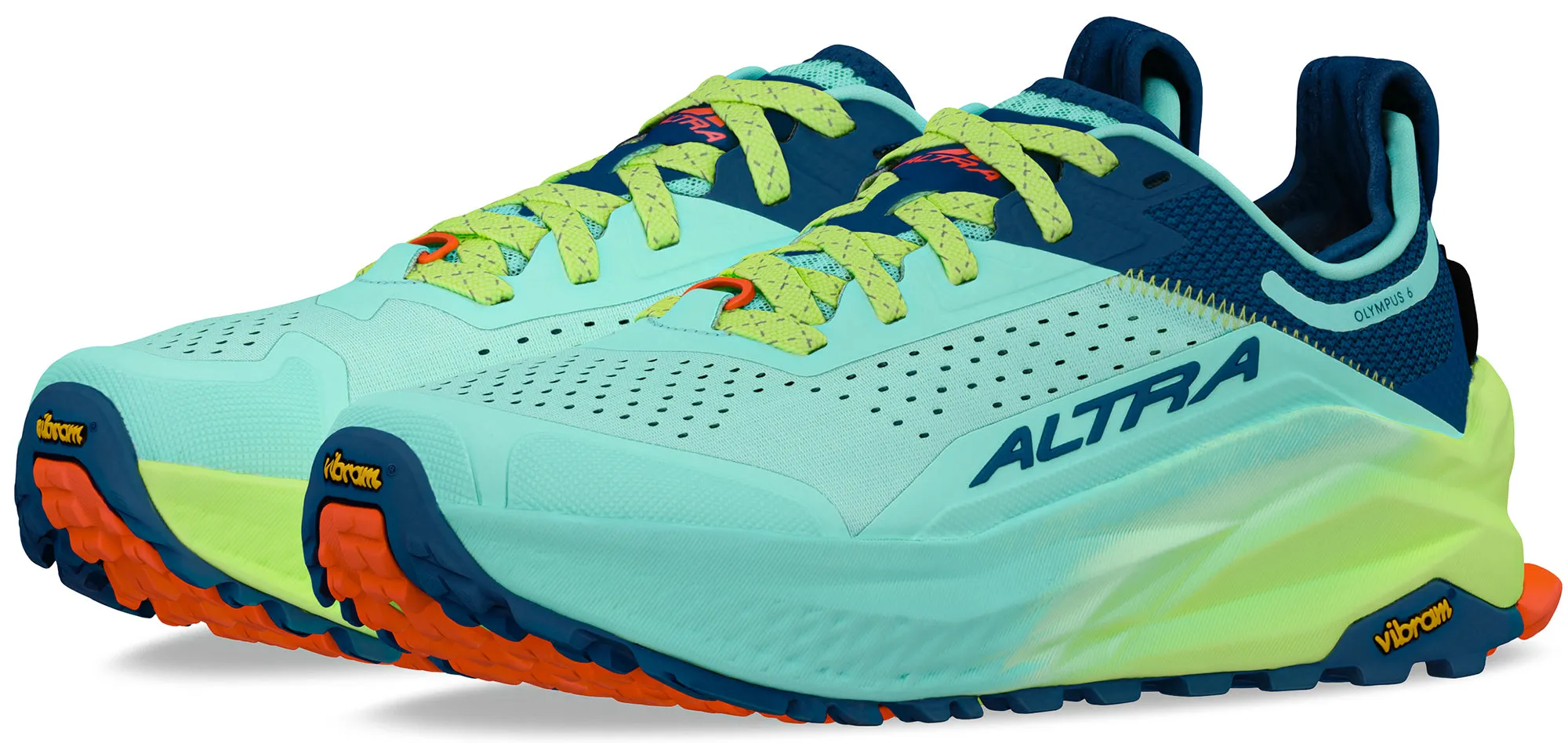 Altra Olympus 6 Womens Trail Running Shoes - Green