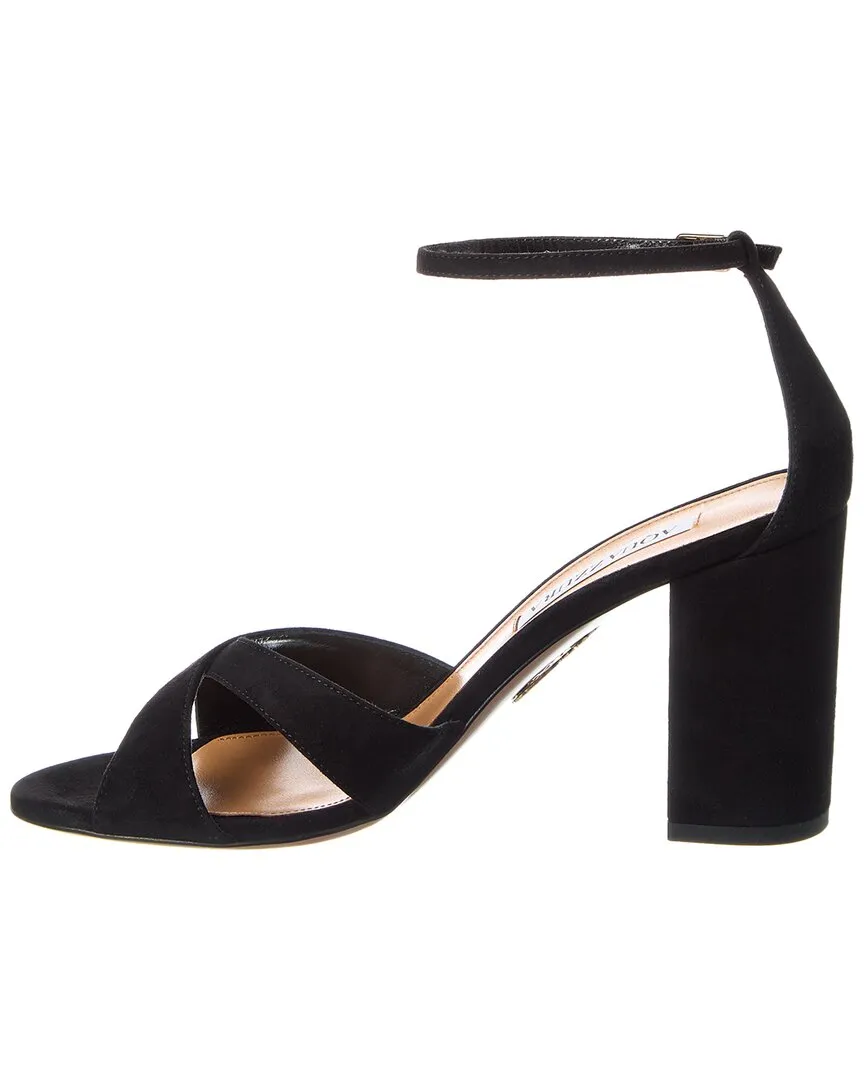 Aquazzura Divine 85 Suede Sandal