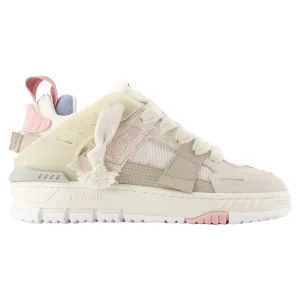 Area Patchwork Sneakers - Axel Arigato - Synthetic - Beige