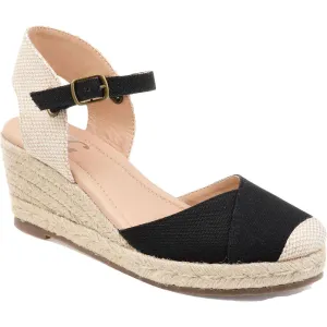 Ashlyn Womens Padded Insole Canvas Espadrilles