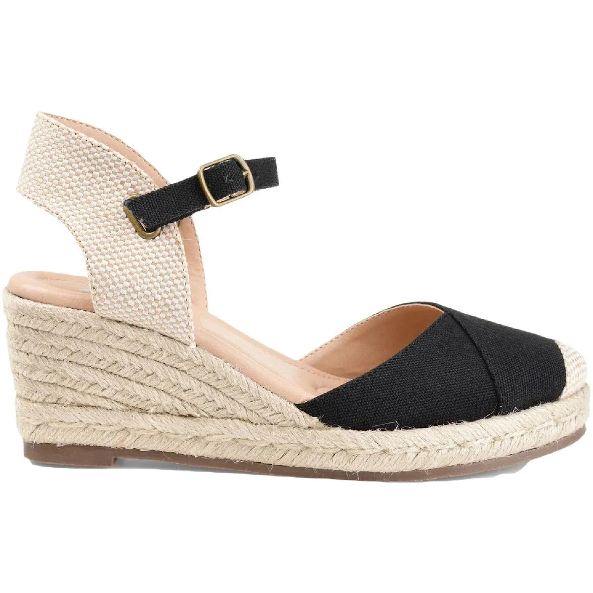 Ashlyn Womens Padded Insole Canvas Espadrilles