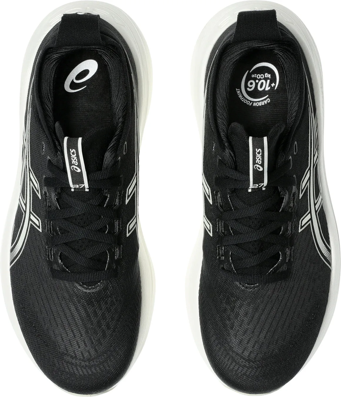 Asics Gel Nimbus 27 Womens Running Shoes - Black