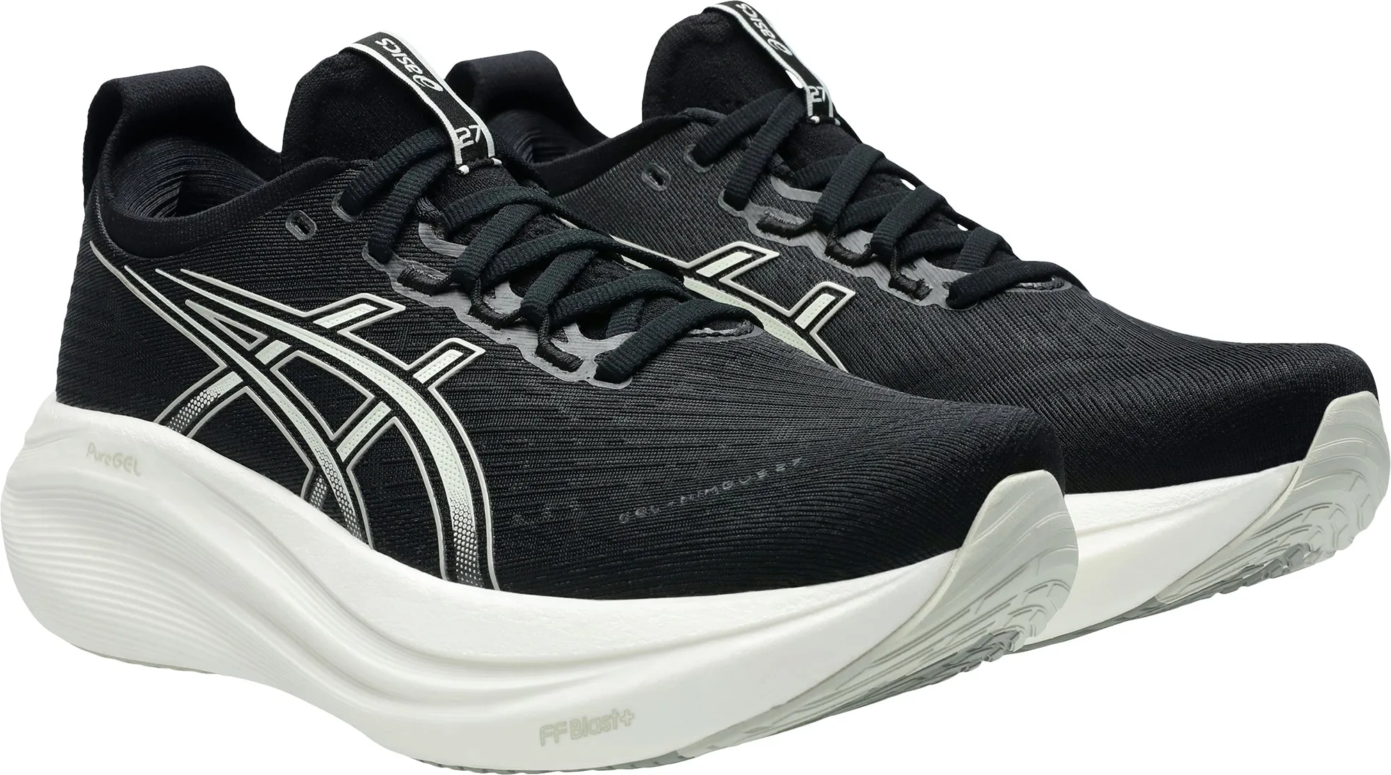 Asics Gel Nimbus 27 Womens Running Shoes - Black