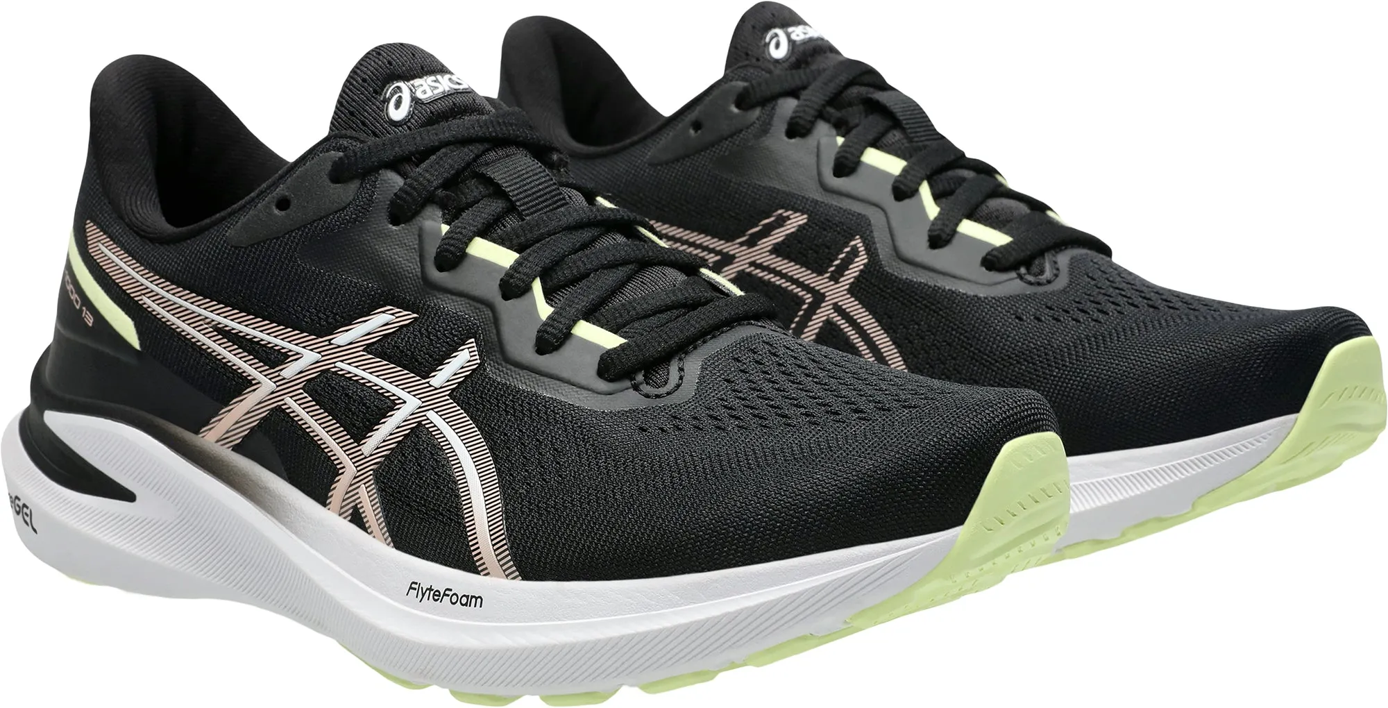 Asics GT 1000 13 Womens Running Shoes - Black