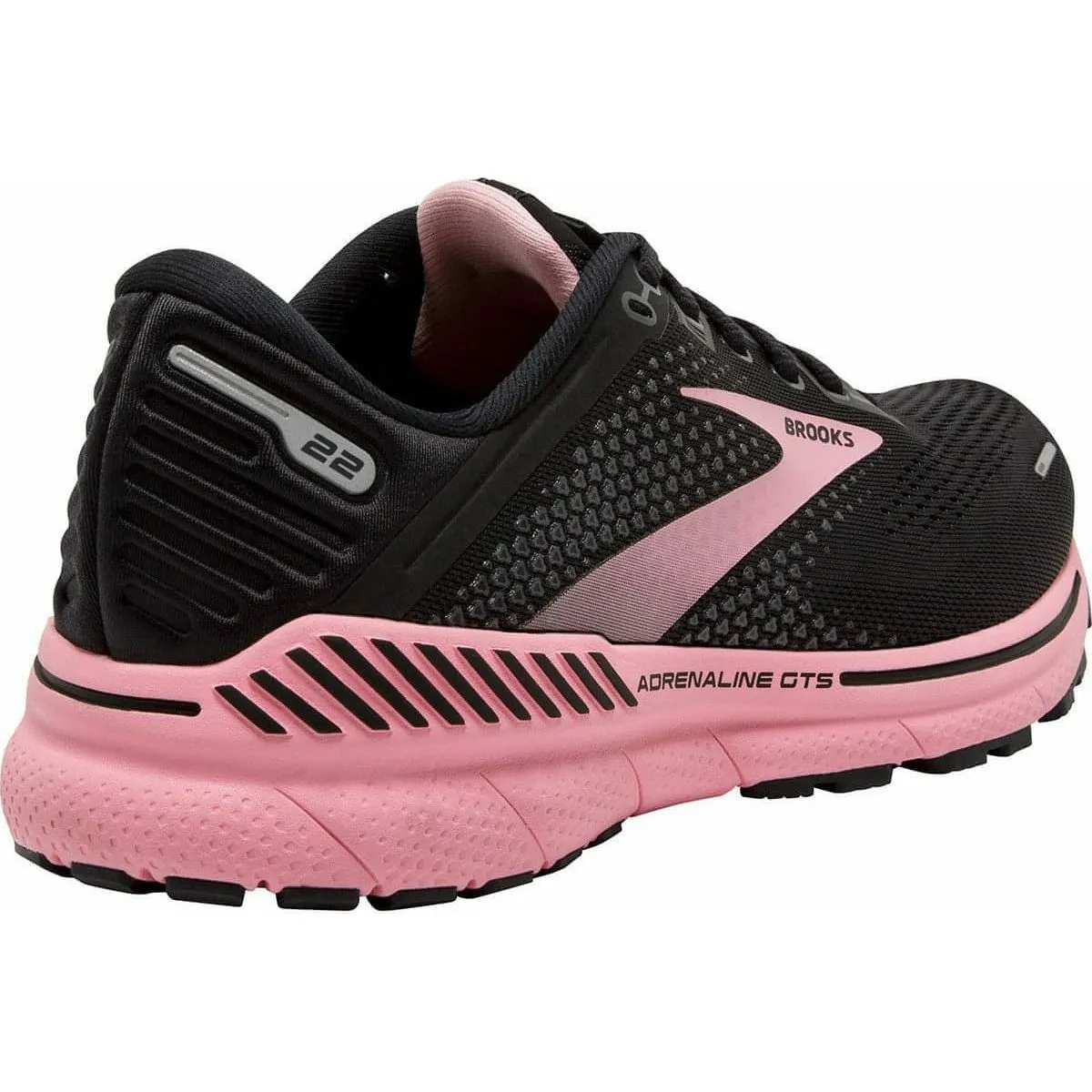 Brooks Adrenaline GTS 22 Womens Running Shoes - Black