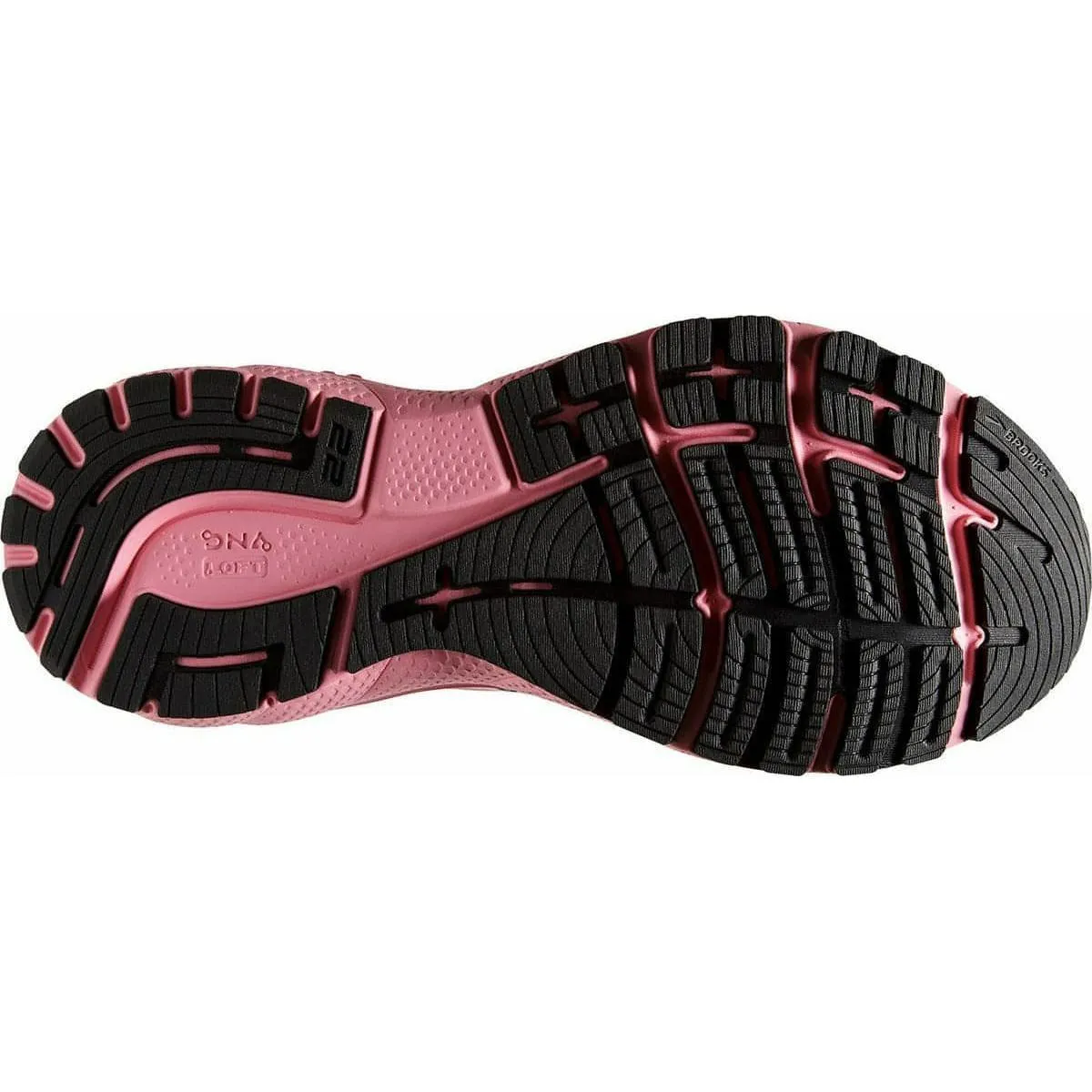 Brooks Adrenaline GTS 22 Womens Running Shoes - Black