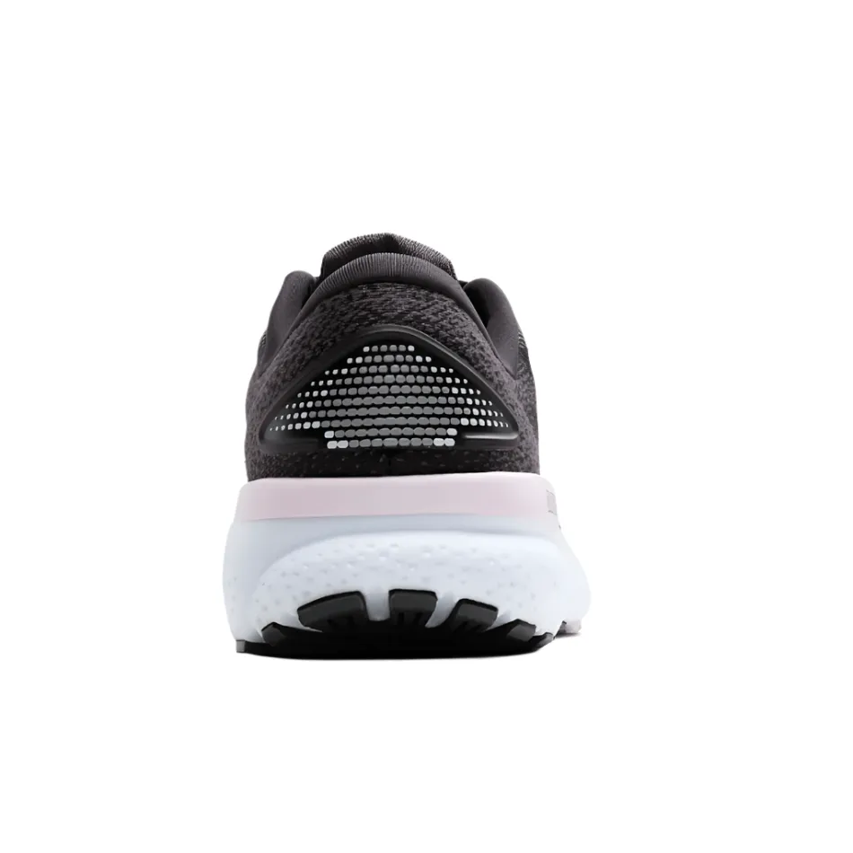 Brooks Women's Ghost 16 Running Shoes in Black/White/Orchid Ice SS25