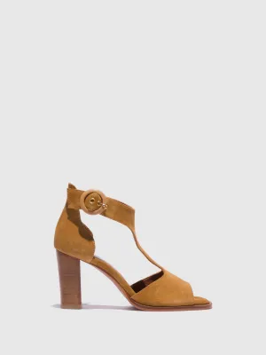 Brown Ankle Strap Sandals