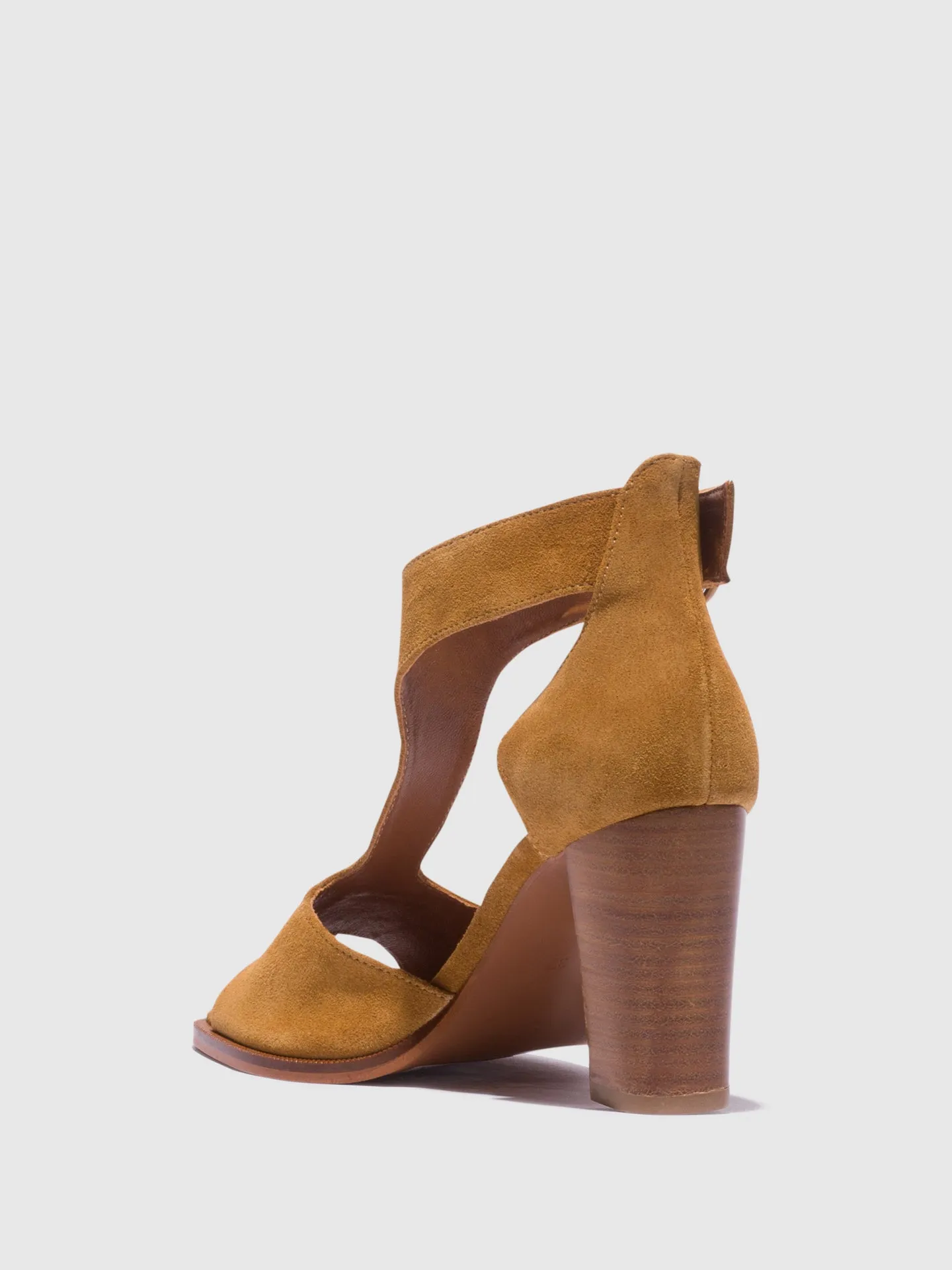 Brown Ankle Strap Sandals