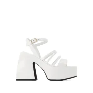 Bulla Chibi Sandals - White - Leather