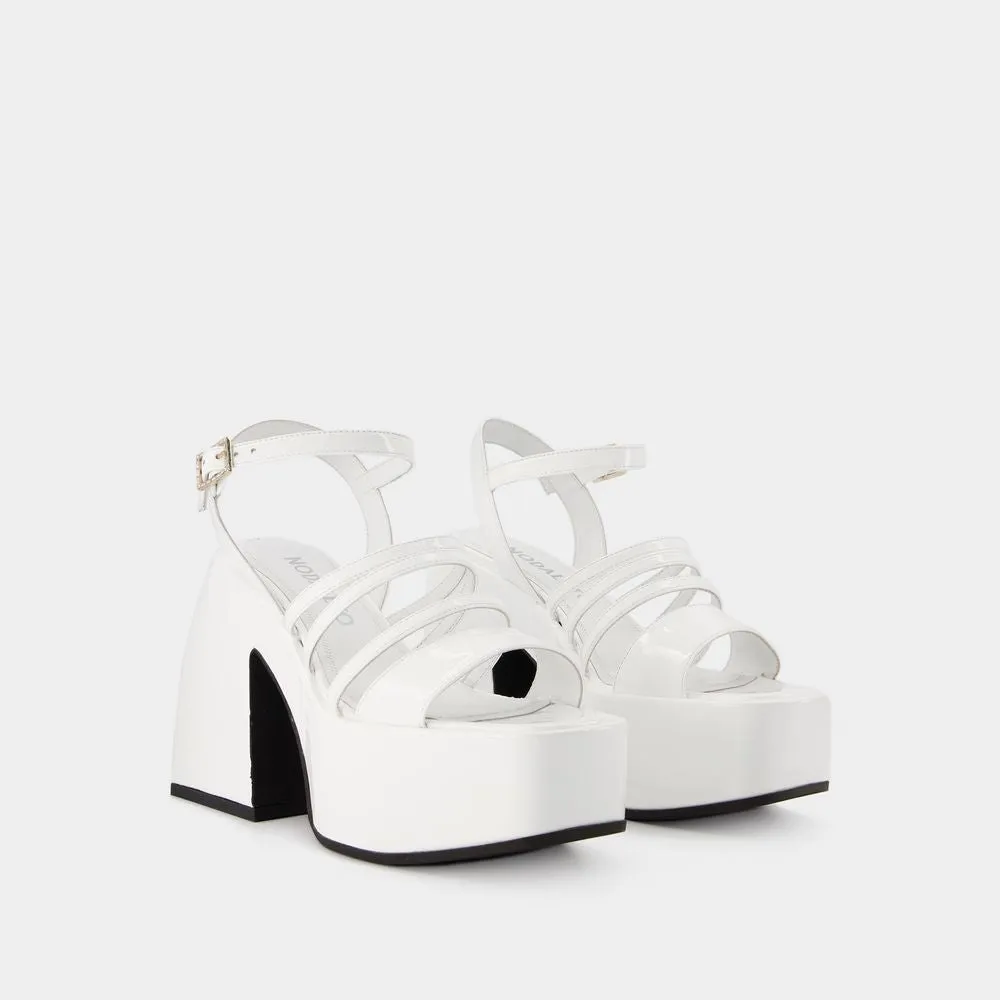Bulla Chibi Sandals - White - Leather