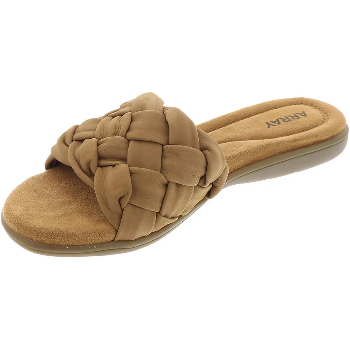 Callisto  Womens Slip On Flat Slide Sandals