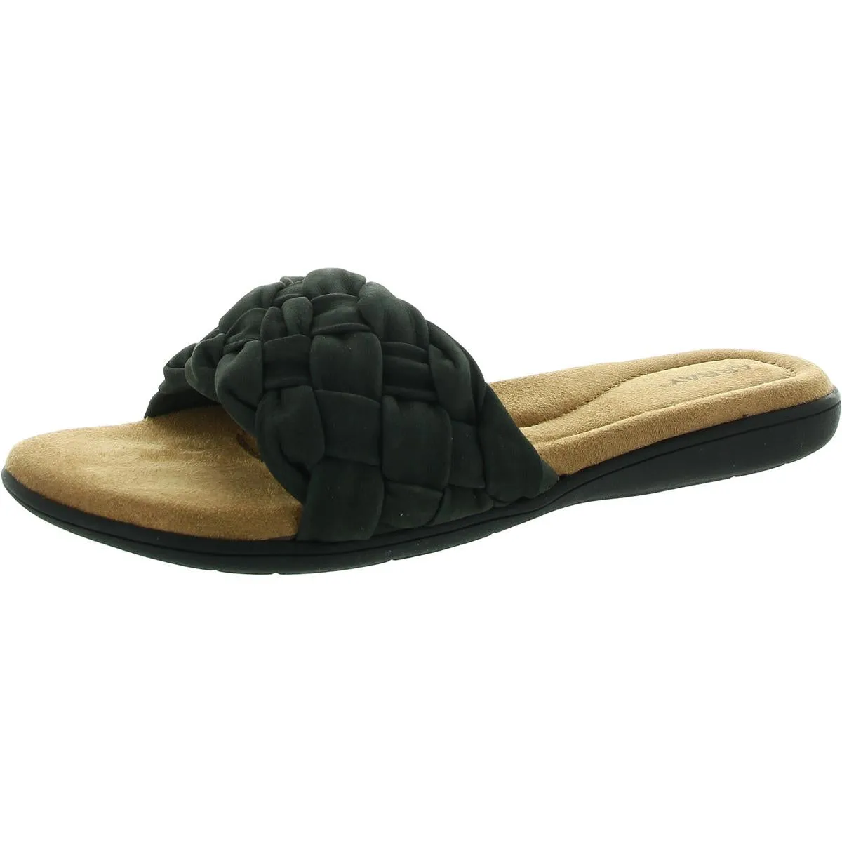 Callisto  Womens Slip On Flat Slide Sandals