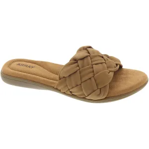 Callisto  Womens Slip On Flat Slide Sandals