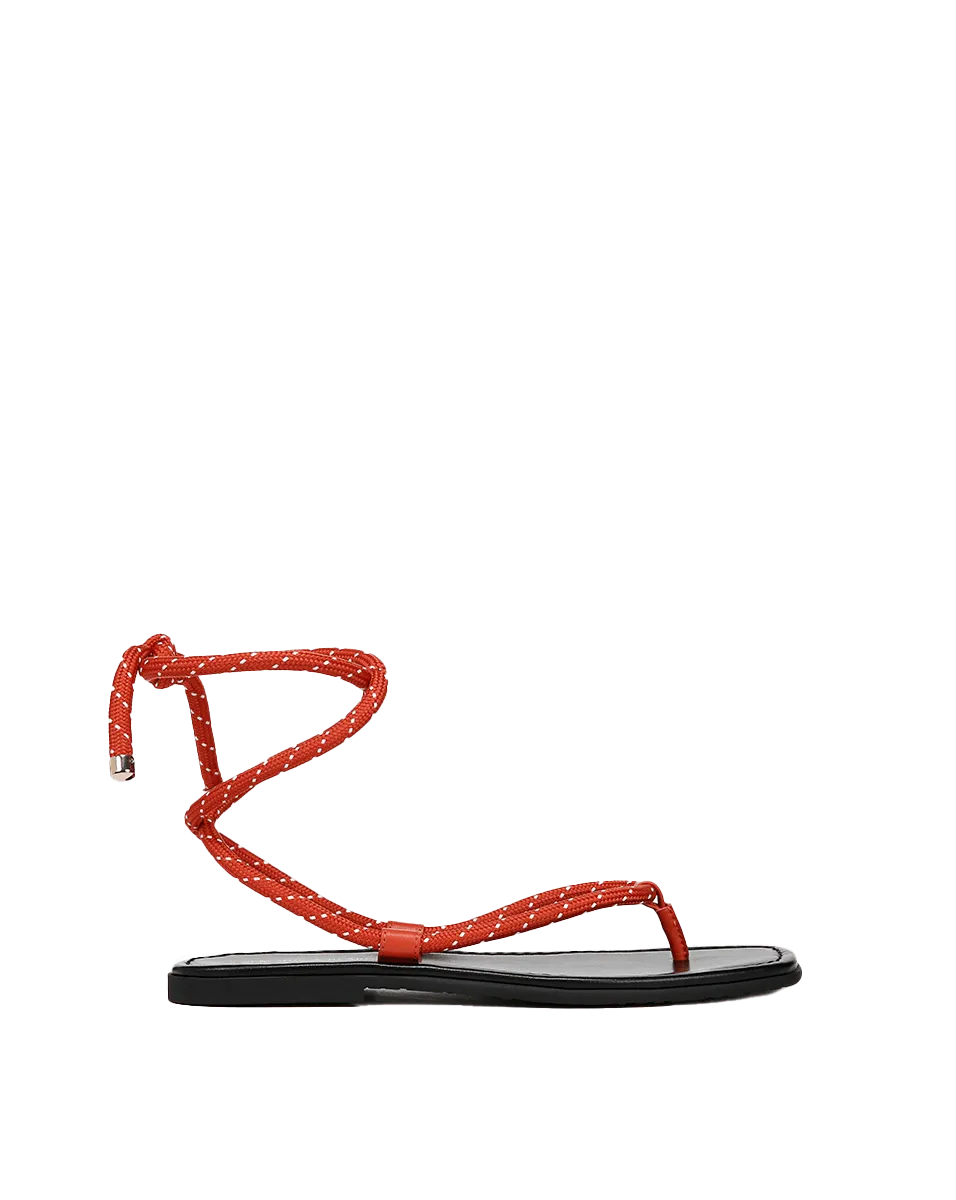 Carmina Cord Wrap Sandal