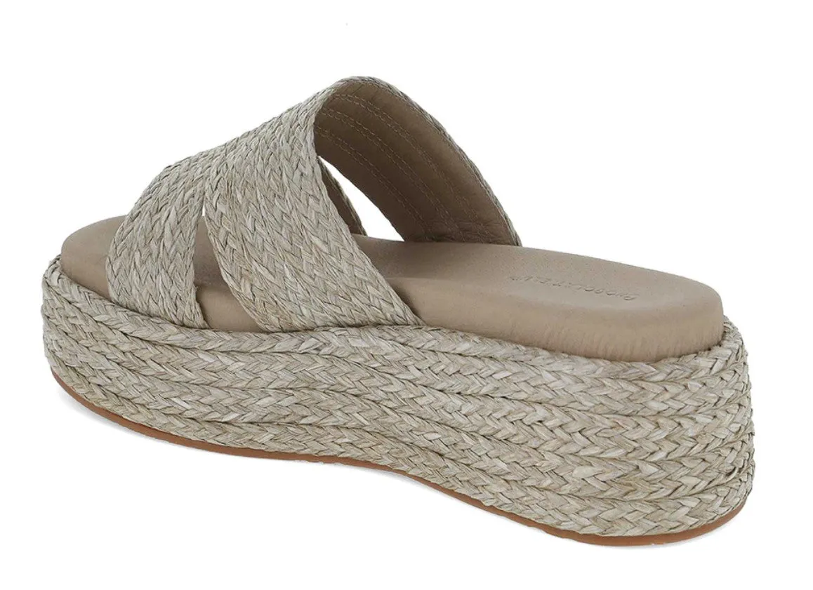 Chocolat Blu Women's Lara Raffia Sandals