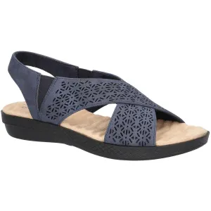 Claudia Womens Faux Leather Slingback Sandals