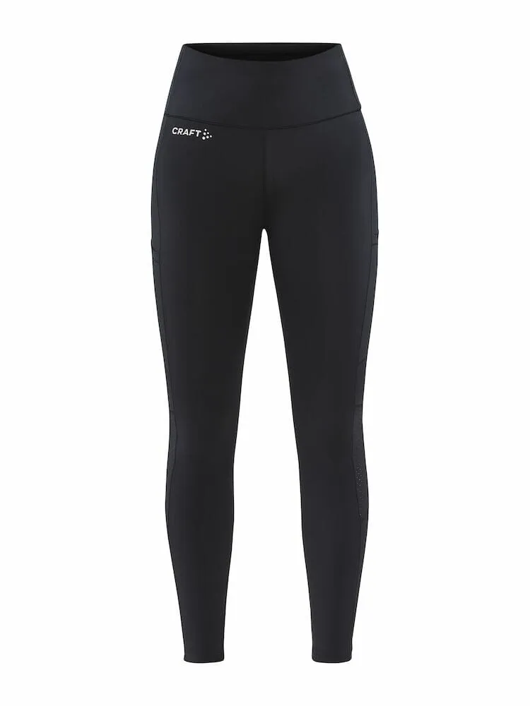 Craft Women's ADV Essence Tights 2 in Black AW24