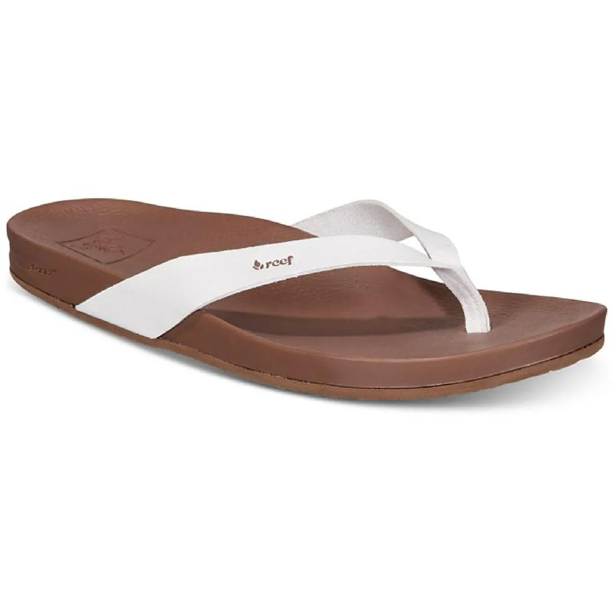 Cushion Court Womens Faux Leather Snake Print Flip-Flops
