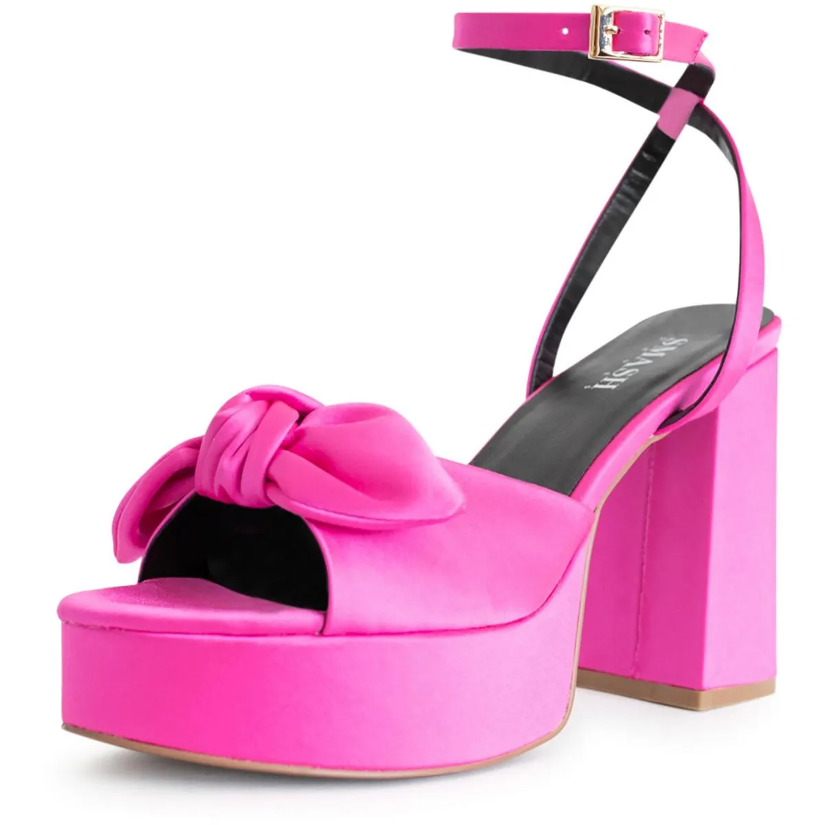 Daisy Womens Bow Ankle Strap Platform Sandals