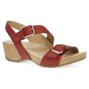 Dansko Trinity Cayenne Burnished Nubuck Sandal (Women's)