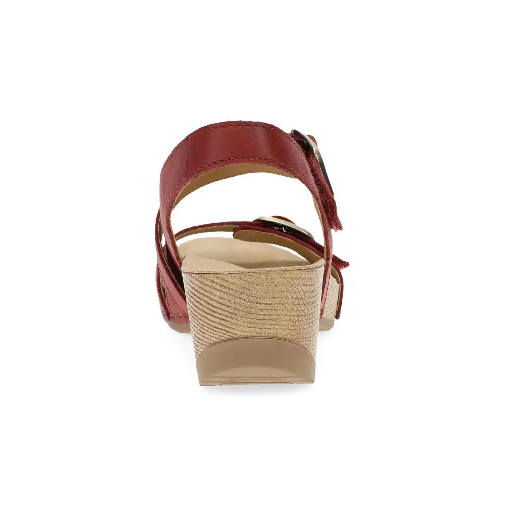 Dansko Trinity Cayenne Burnished Nubuck Sandal (Women's)