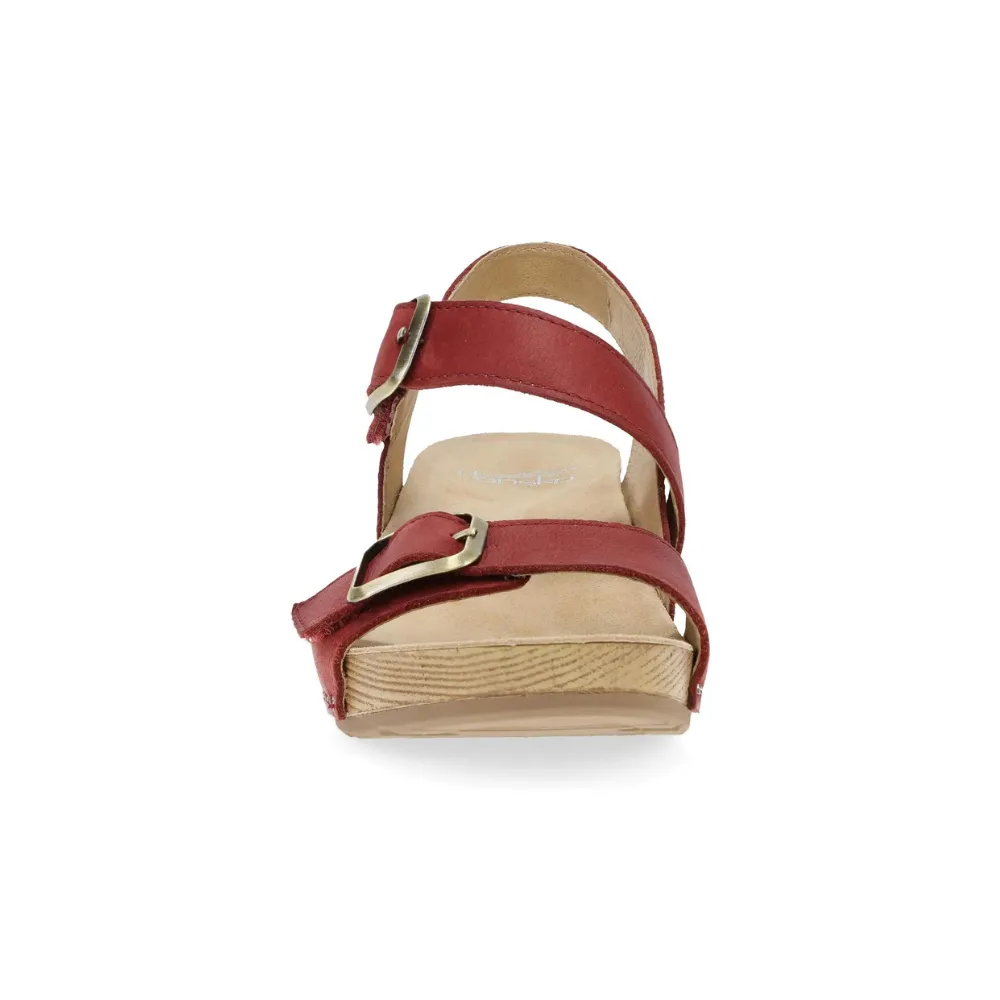 Dansko Trinity Cayenne Burnished Nubuck Sandal (Women's)