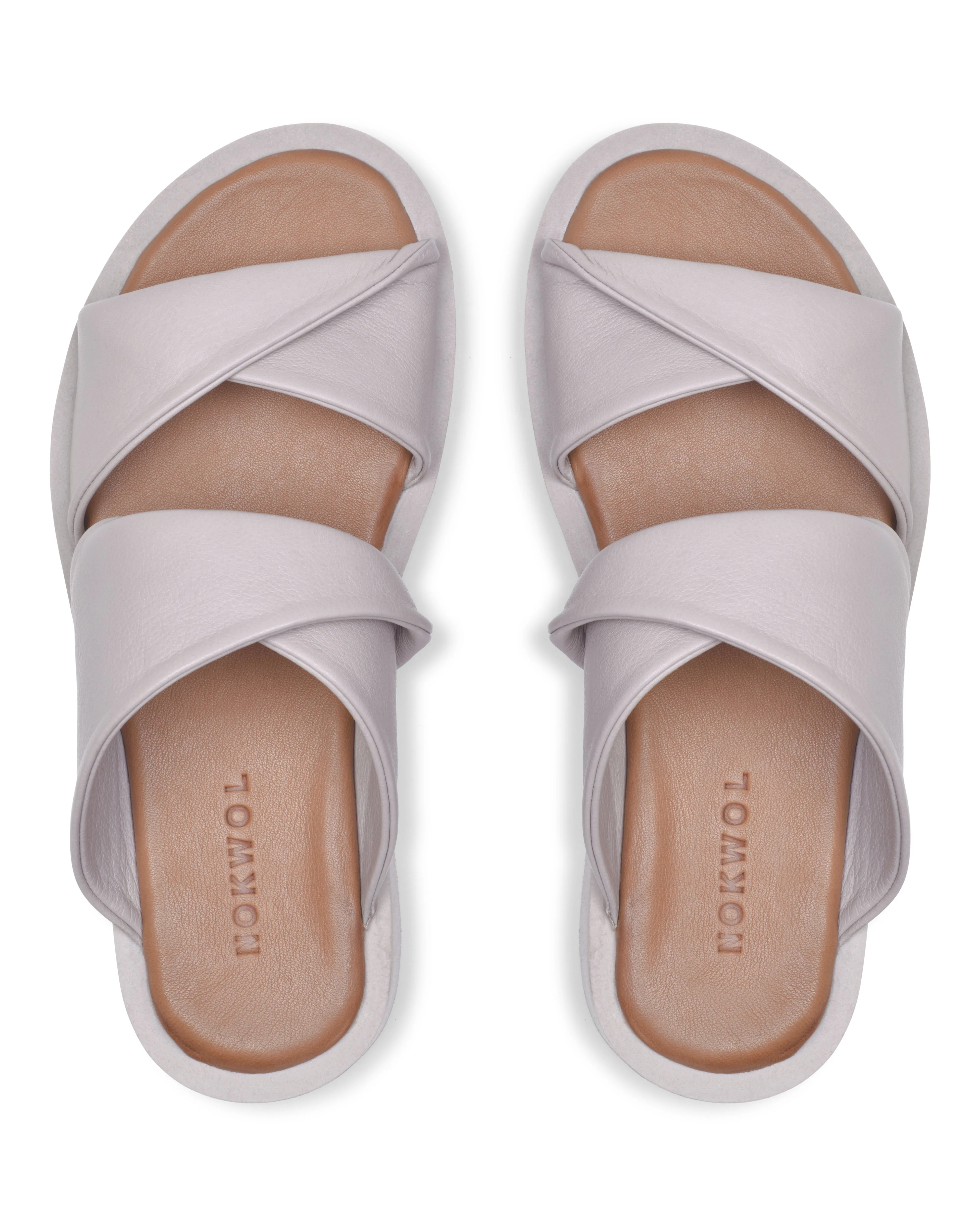 Dawn Grey Leather