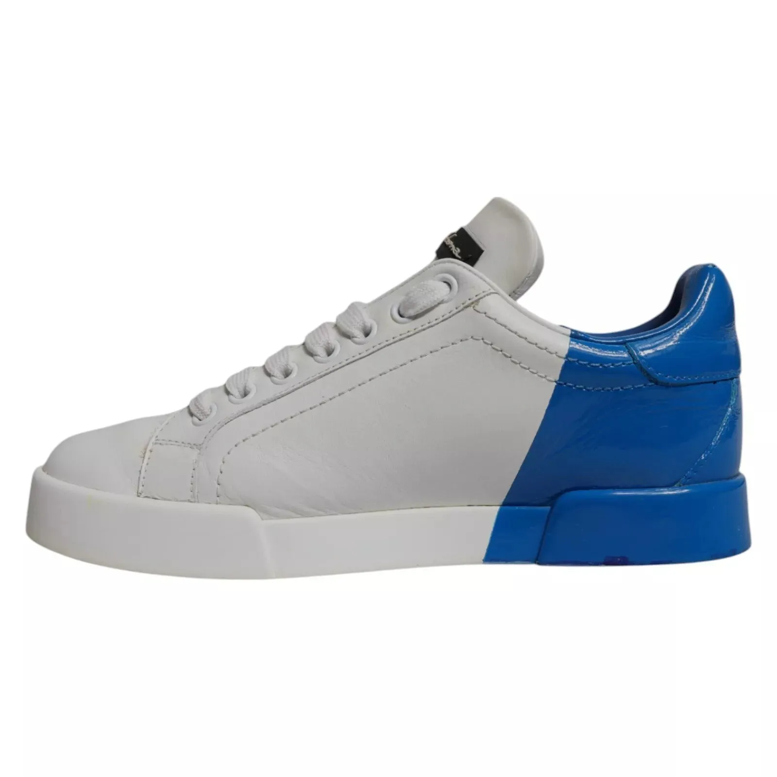 Dolce & Gabbana blue Logo Portofino Sneakers Women's Shoes