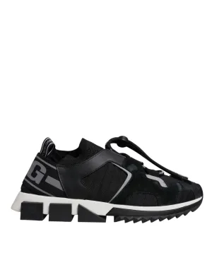 Dolce & Gabbana Mesh Sorrento Trekking Sneakers Women's Shoes