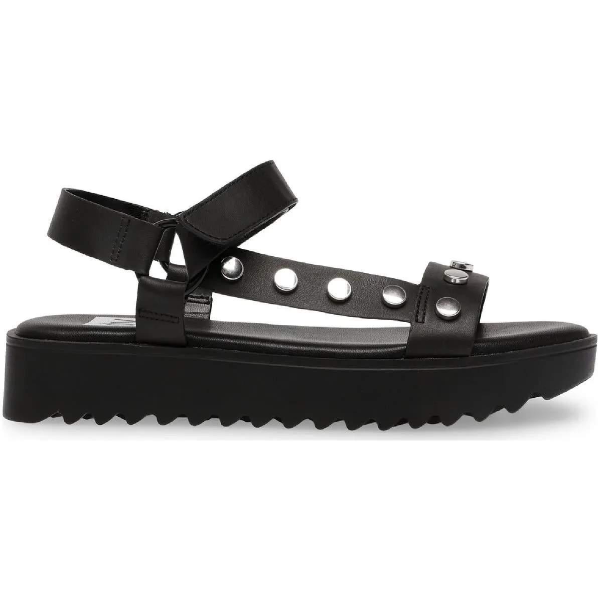 Eman Womens Studded Open Toe Sport Sandals