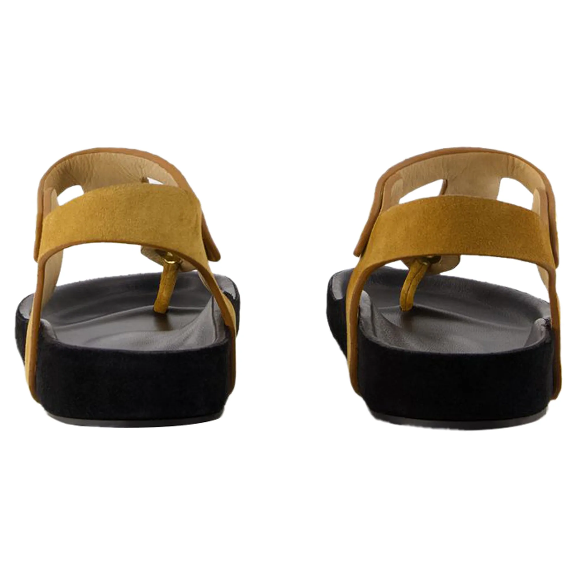 Enore Sandals - Isabel Marant - Leather - Khaki