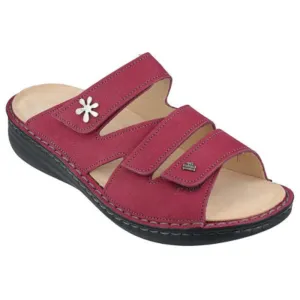 Finn Comfort Grenada Raspberry Nubukvienna Slide-On Sandal (Women's)