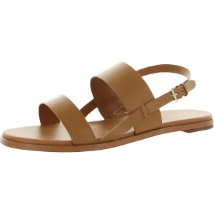 Flynn Womens Leather Ankle Flat Sandals