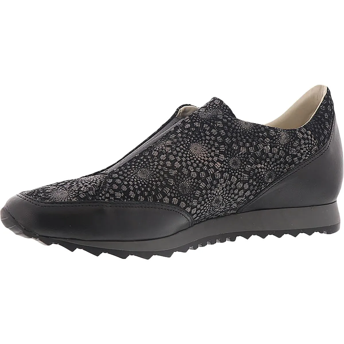 Folco Womens Square Toe Lifestyle Slip-On Sneakers