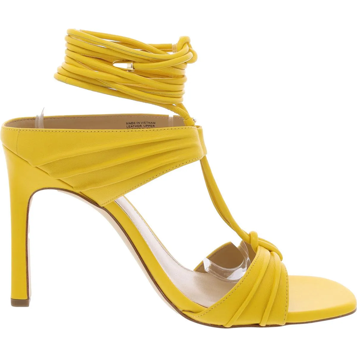 Gabriella Womens Leather Ankle Tie Slingback Sandals