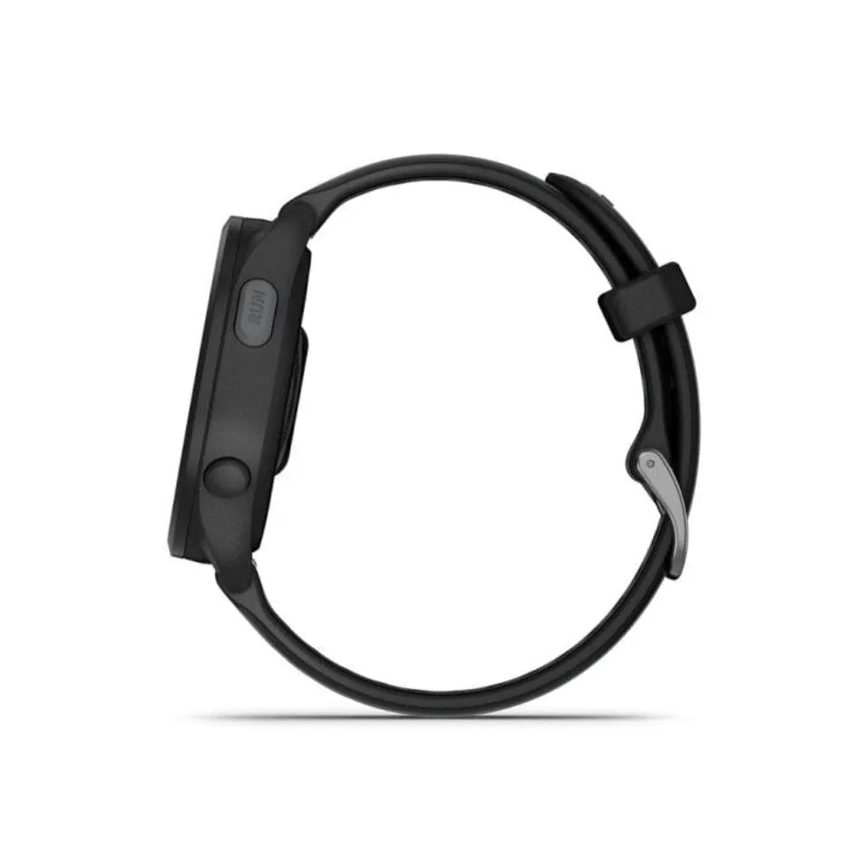 Garmin Unisex Forerunner 165 Running Watch in Black and Slate Grey